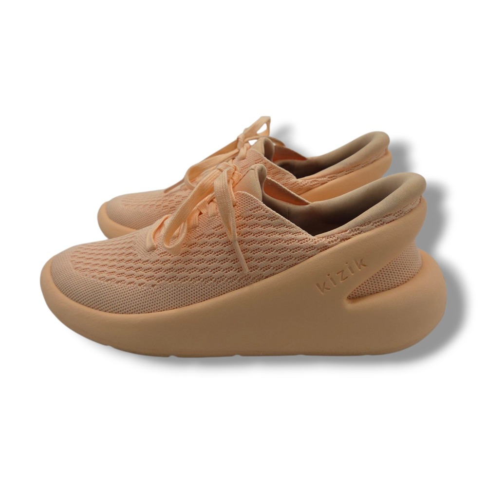 Kizik Roamer Sneakers Womens 6 Melon Orange Hands Free Step In‎